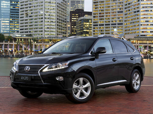 Коврики текстильные "Классик" для Lexus RX270 III (suv / AL10) 2010 - 2012, темно-серые, 3шт.