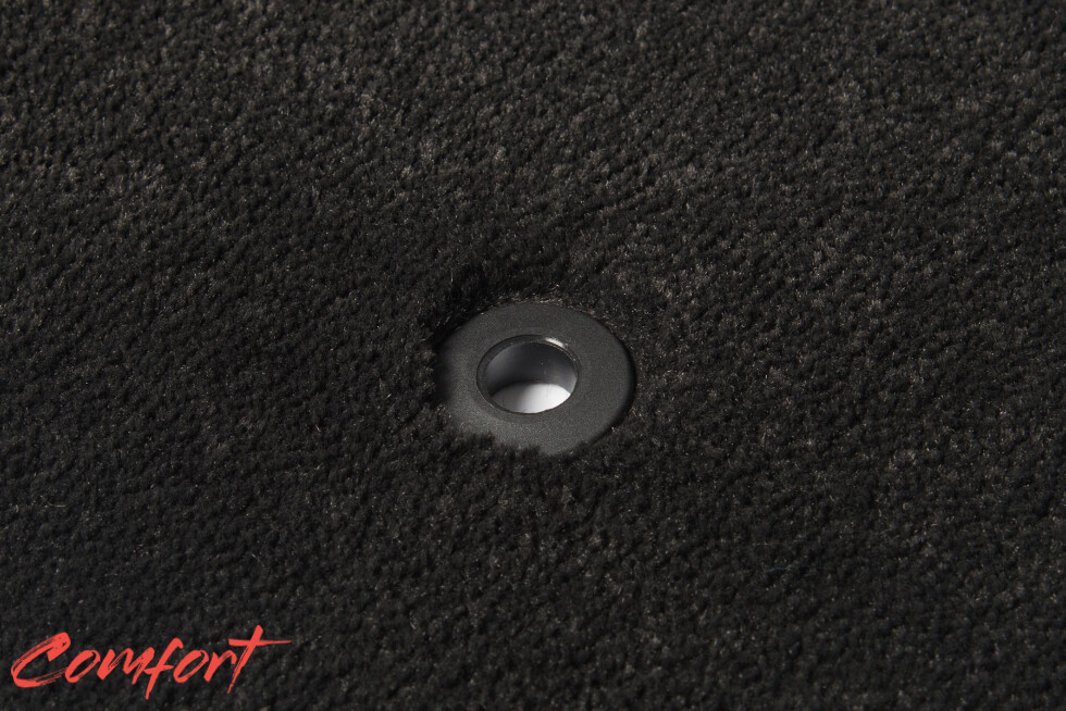 Коврики текстильные "Комфорт" для Mitsubishi Pajero IV (suv / V90 (5 дв.)) 2014 - 2020, черные, 3шт.