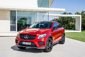 Коврики текстильные для Mercedes-Benz GLE Coupe I (suv / С292) 2014 - 2019