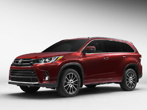 Коврики текстильные для Toyota Highlander III (suv / 	GSU55) 2016 - 2020