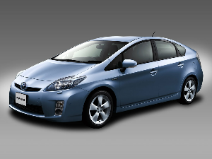 Коврики EVA для Toyota Prius III (хэтчбек, гибрид / XW30) 2009 - 2011