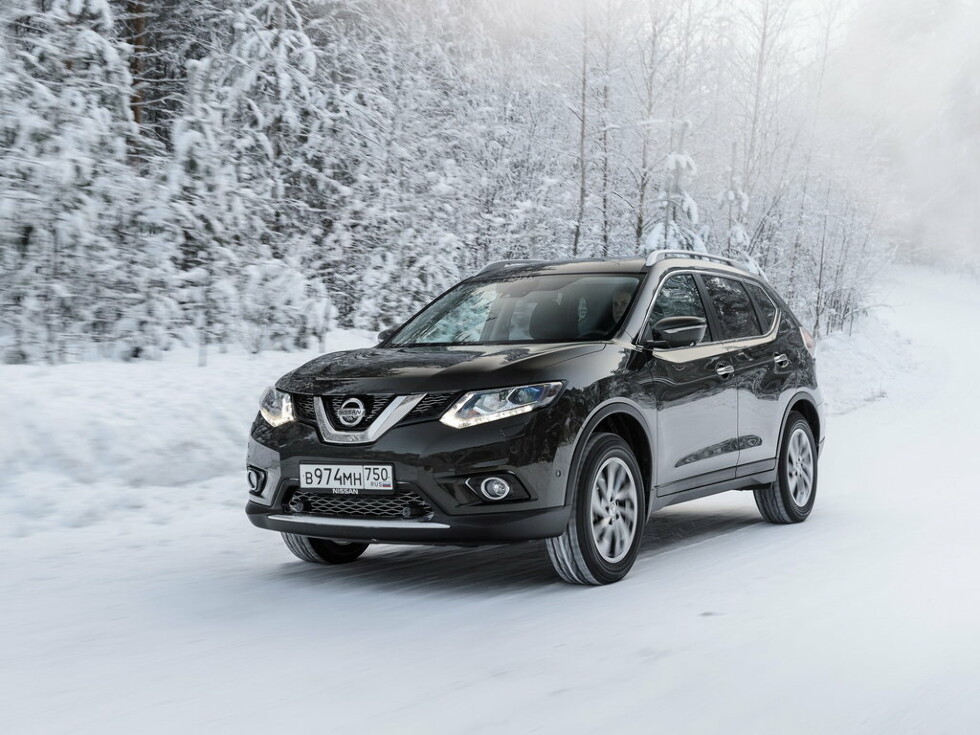 Коврики текстильные "Классик" для Nissan X-Trail III (suv / T32) 2013 - 2019, черные, 2шт.