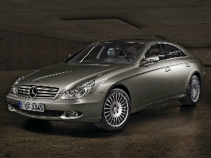 Коврики EVA для Mercedes-Benz CLS-Class I (седан / C219) 2004 - 2008